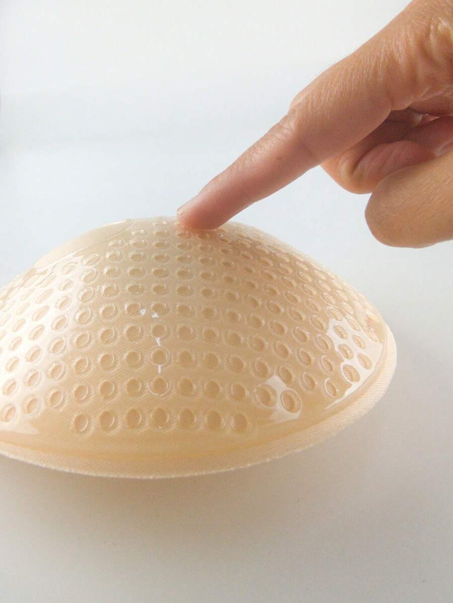 Women Adhesive Strapless Backless Push-Up Silicone Bra Pads